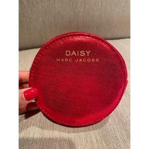 Daisy Marc Jacobs Red Shimmer Pouch